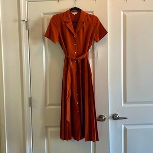NEW Nanette Lepore dress. Burnt orange. Size 4